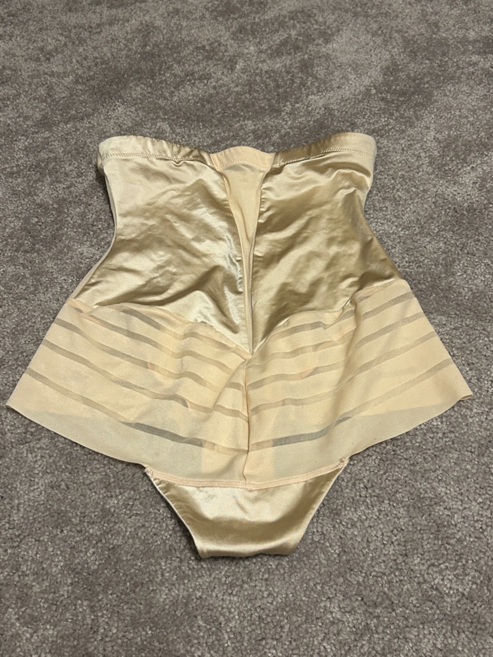 Maidenform Strapless Shapewear Bodysuit in Champagne Gold